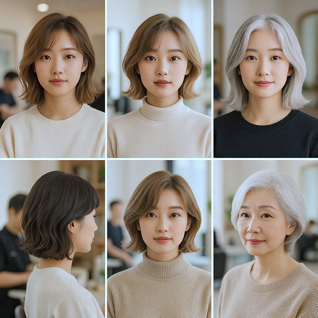 연령대별 맞춤 헤어스타일 추천 단계별 완벽 가이드 특성이미지